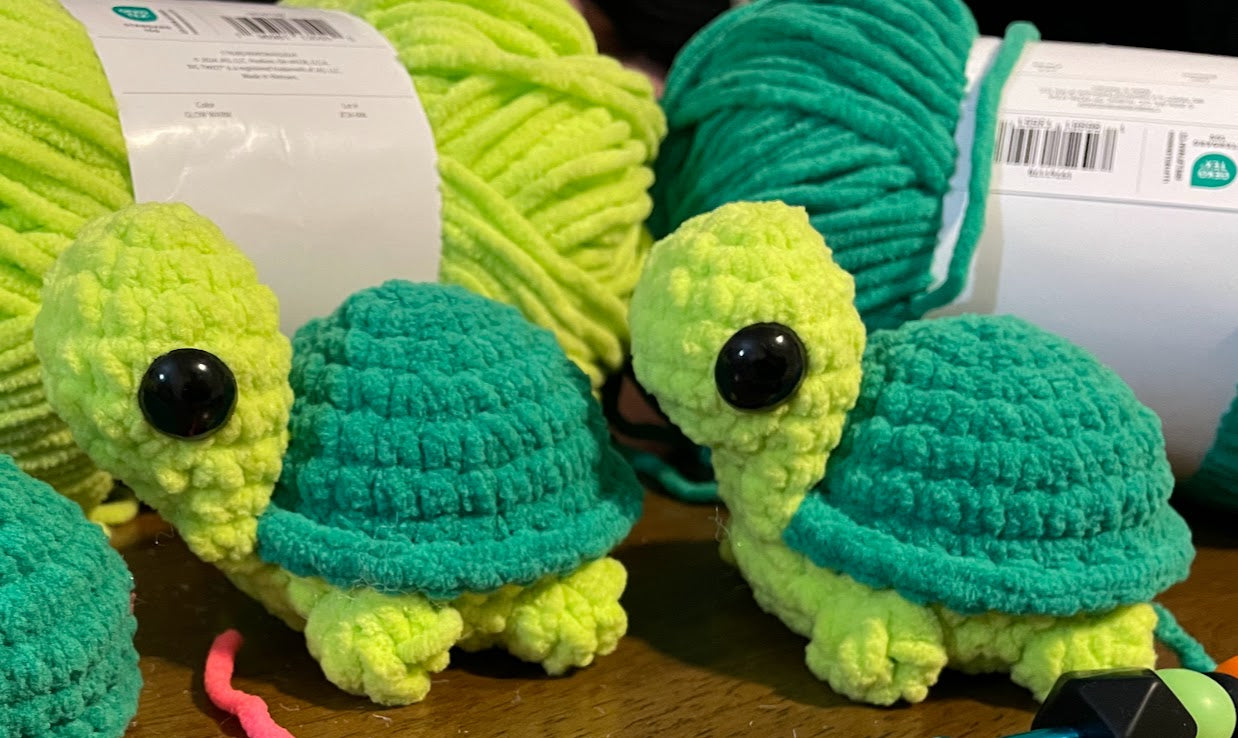 Crochet Turtle Friend